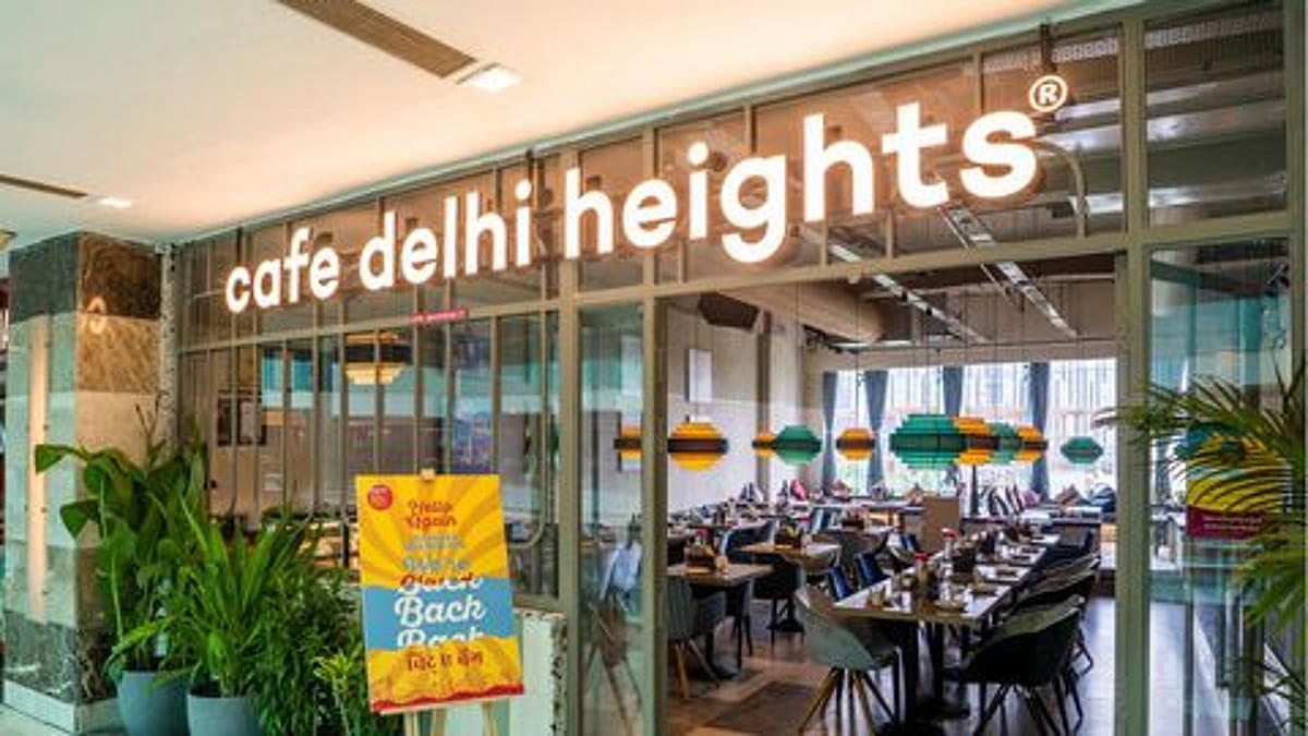 Cafe Delhi Heights restaurant in Meerut, India
