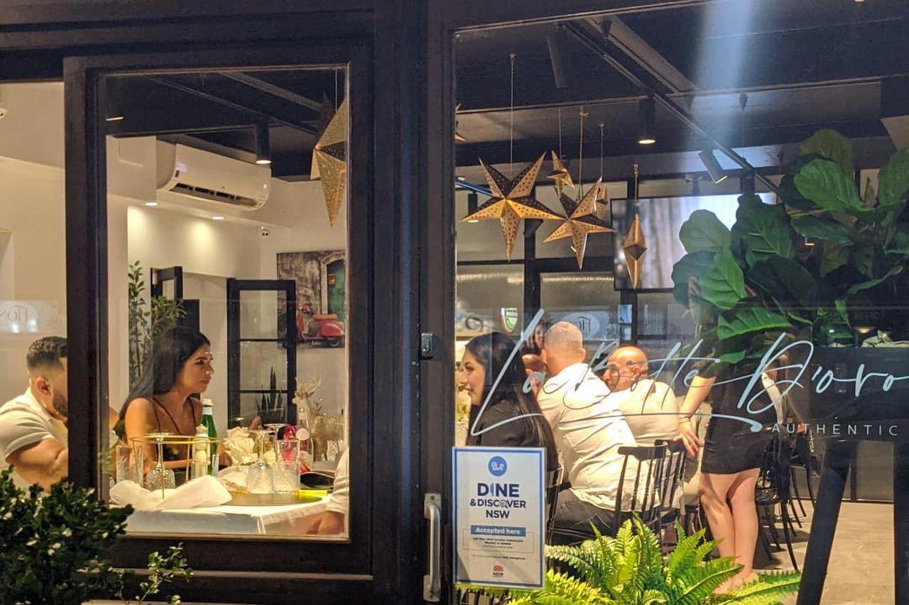 La Botte D'Oro restaurant in Sydney, Australia