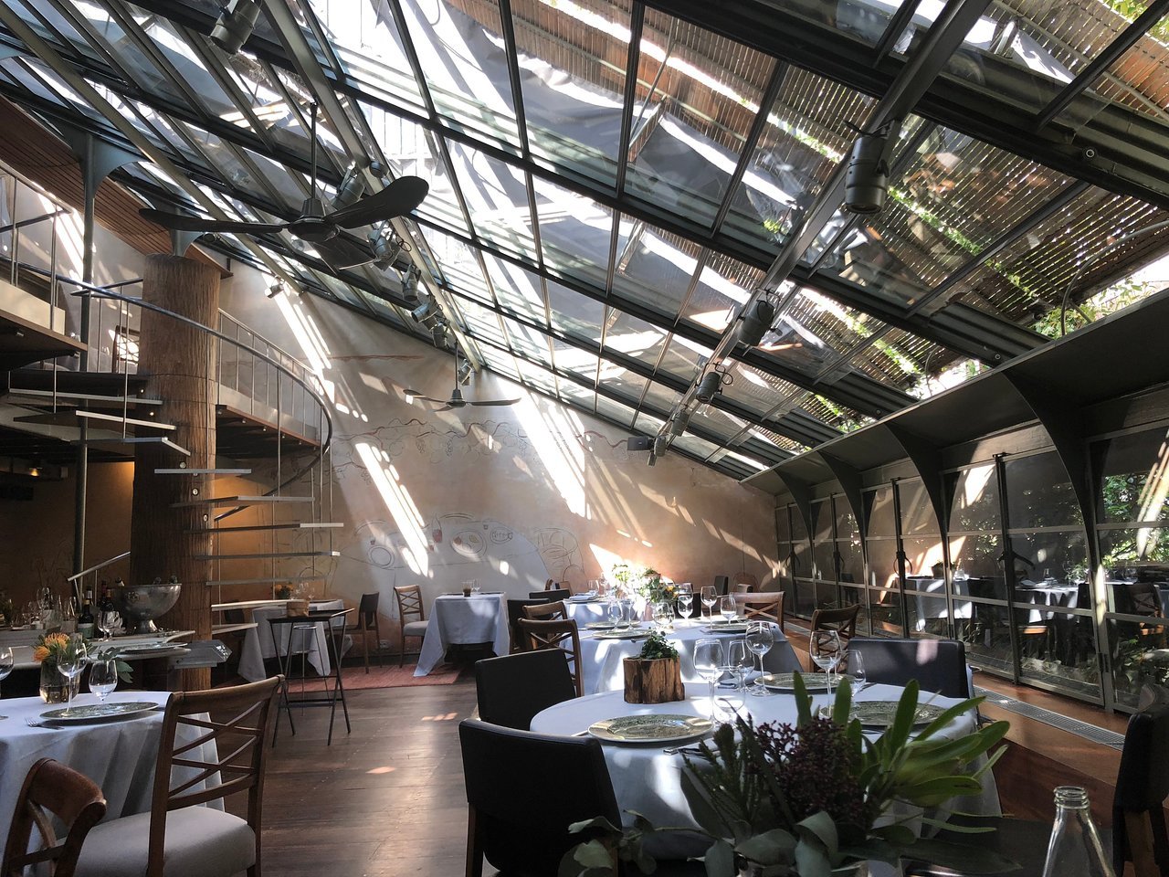 Tragaluz restaurant in Barcelona, Spain