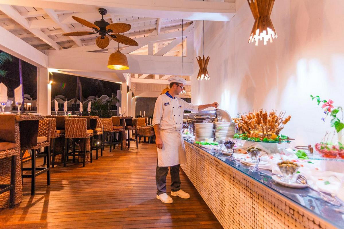 Le Royal restaurant in Nosy Be