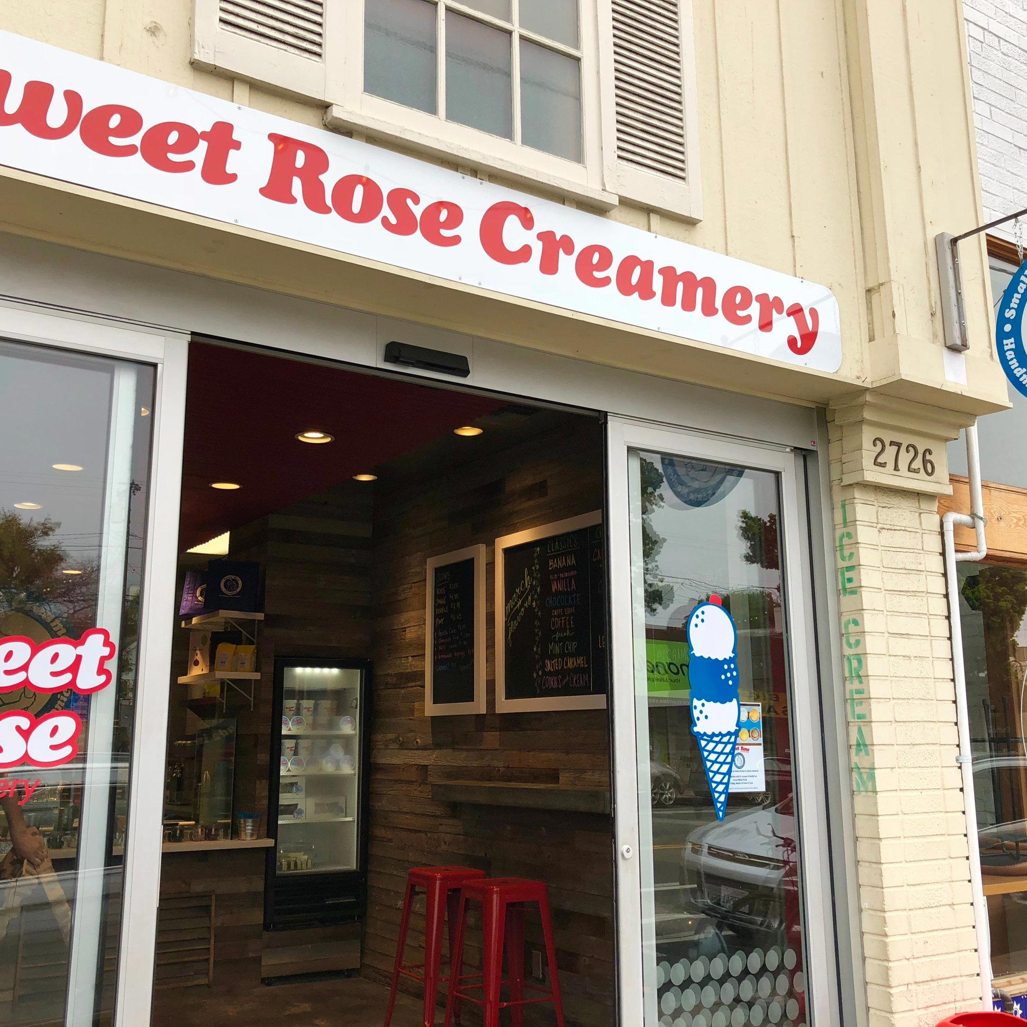 Sweet Rose Creamery restaurant in Los Angeles, United States