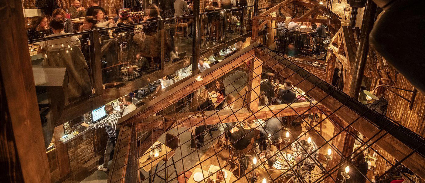 Les Granges restaurant in Esneux, Belgium