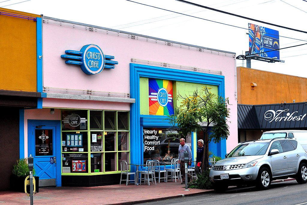 Crest Cafe restaurant in San Diego, United States
