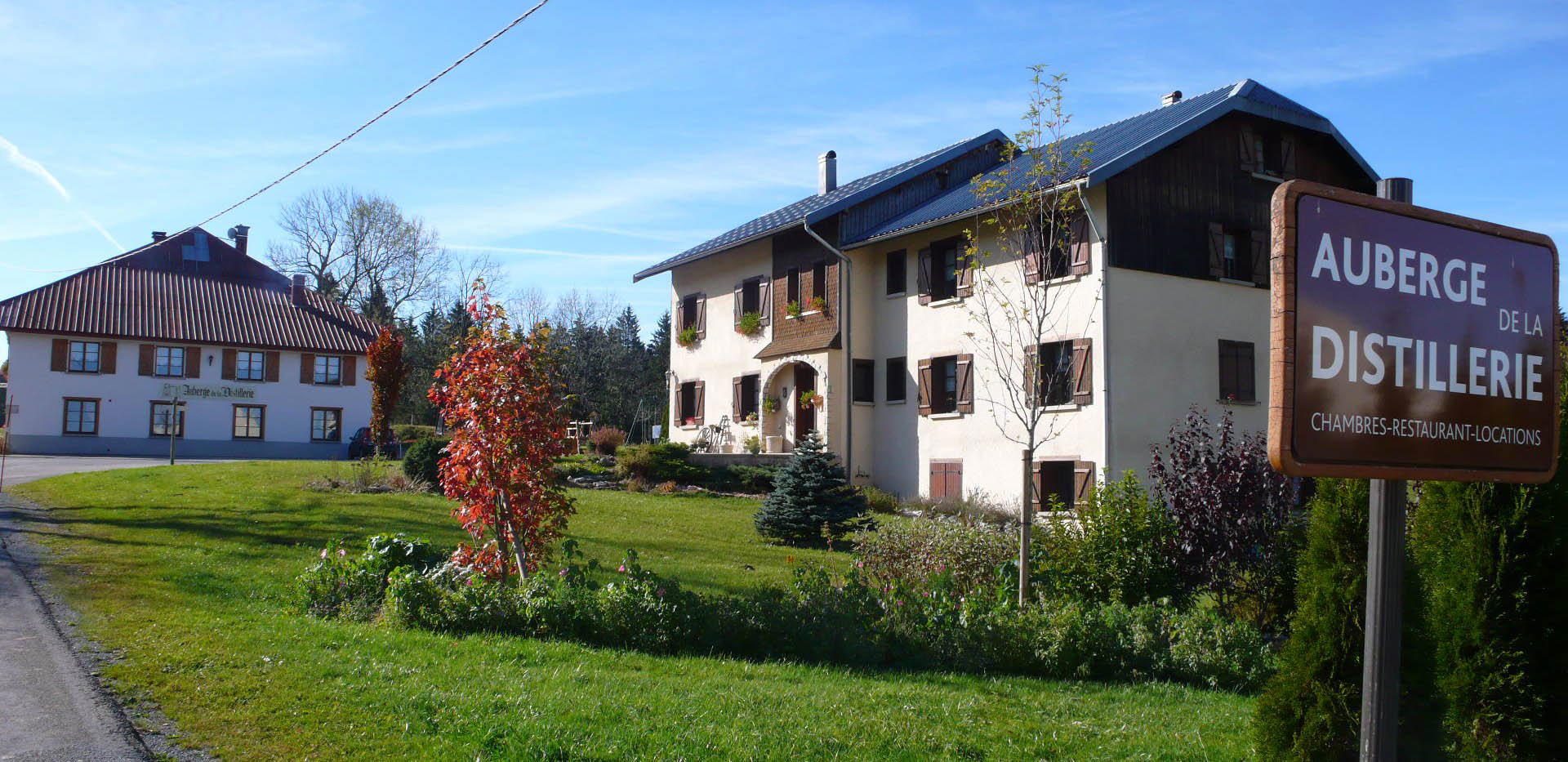 Auberge de la Distillerie restaurant in Chapelle Des Bois, France