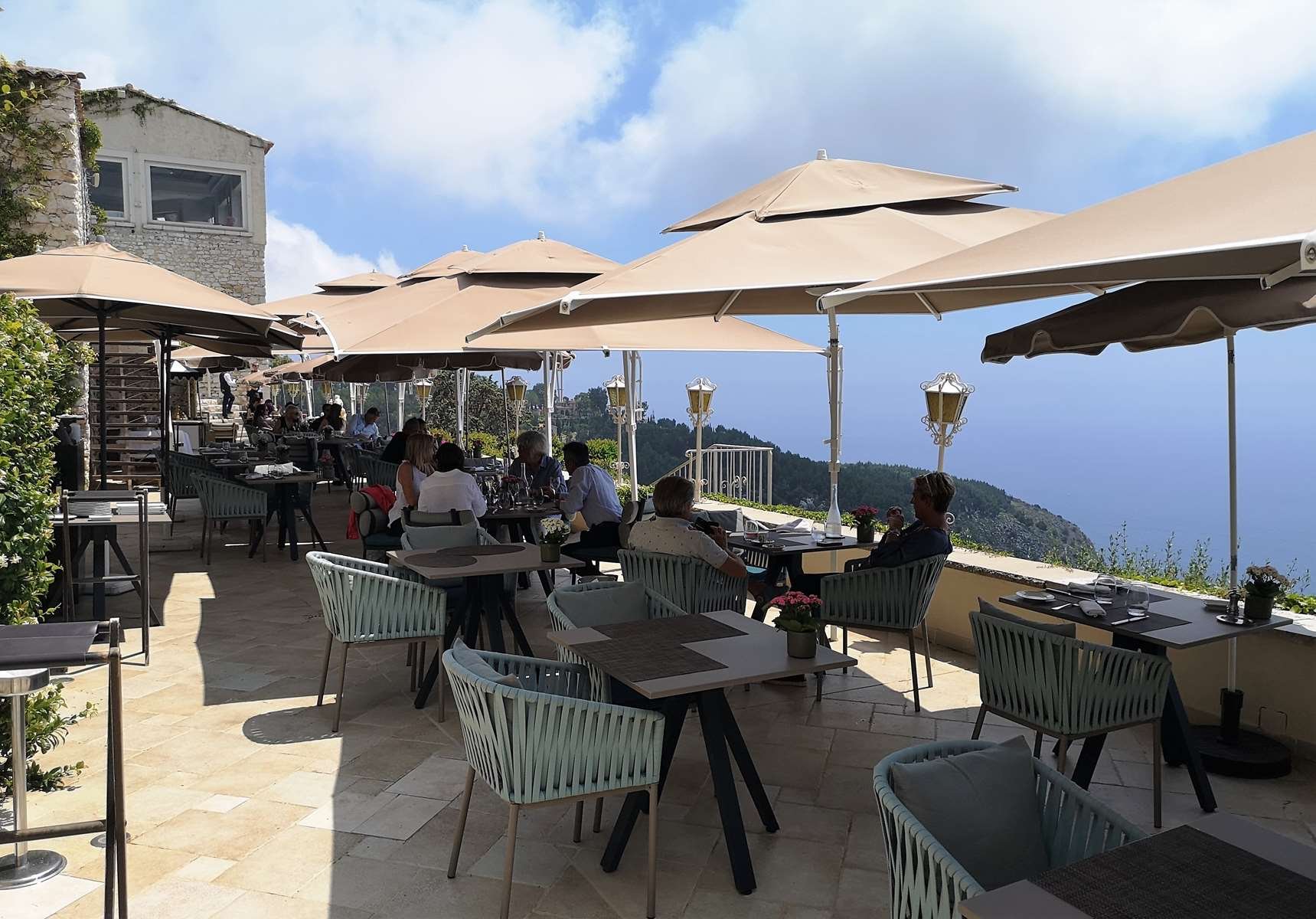 Les Remparts - déjeuner restaurant in Eze Village, France