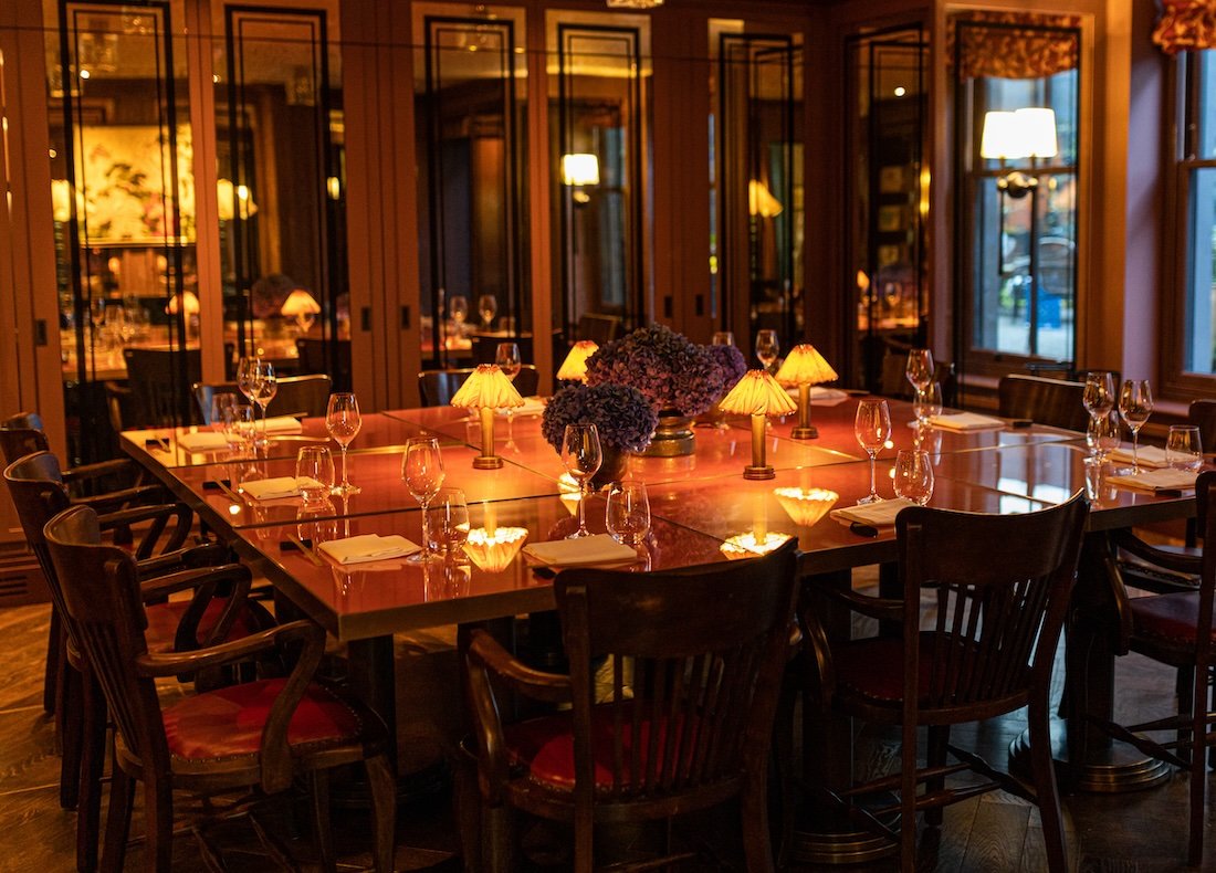 Beaverbrook Townhouse restaurant in London, United Kingdom
