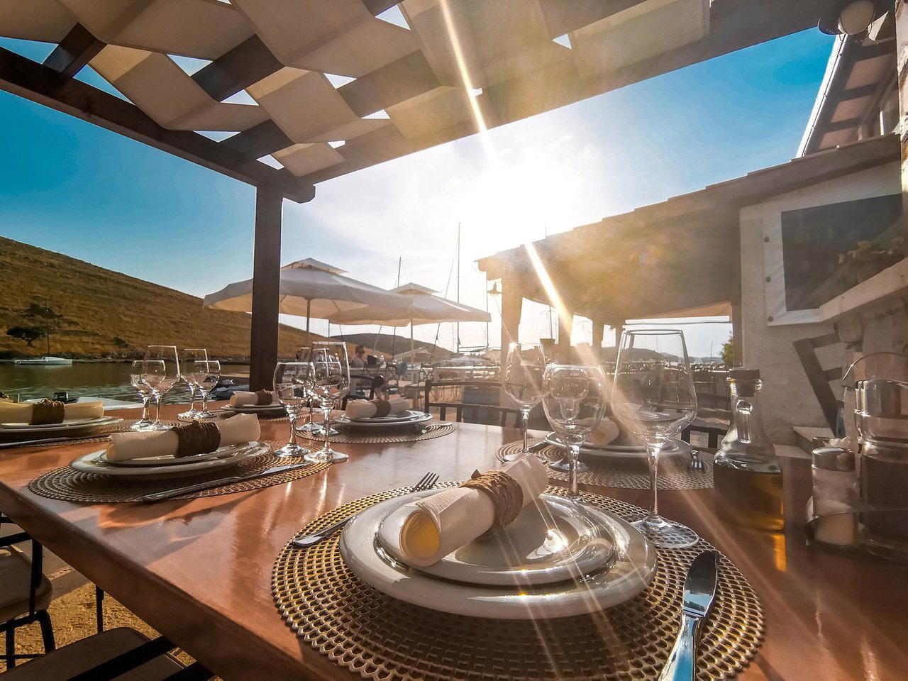 Konoba Soleta restaurant in Kornati, Croatia