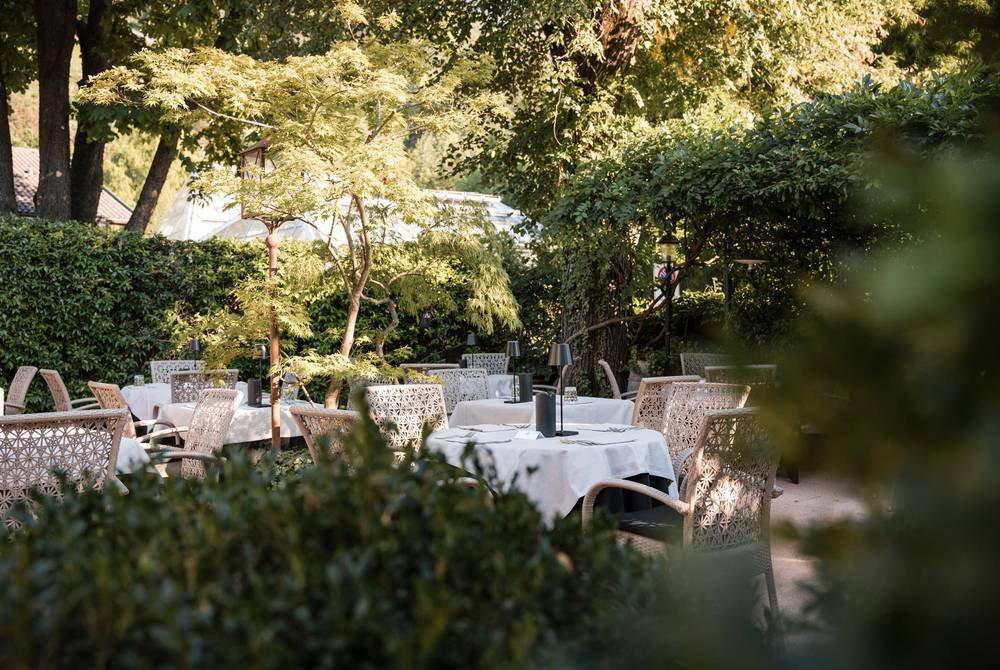 Trautmannsdorf restaurant in Merano, Italy