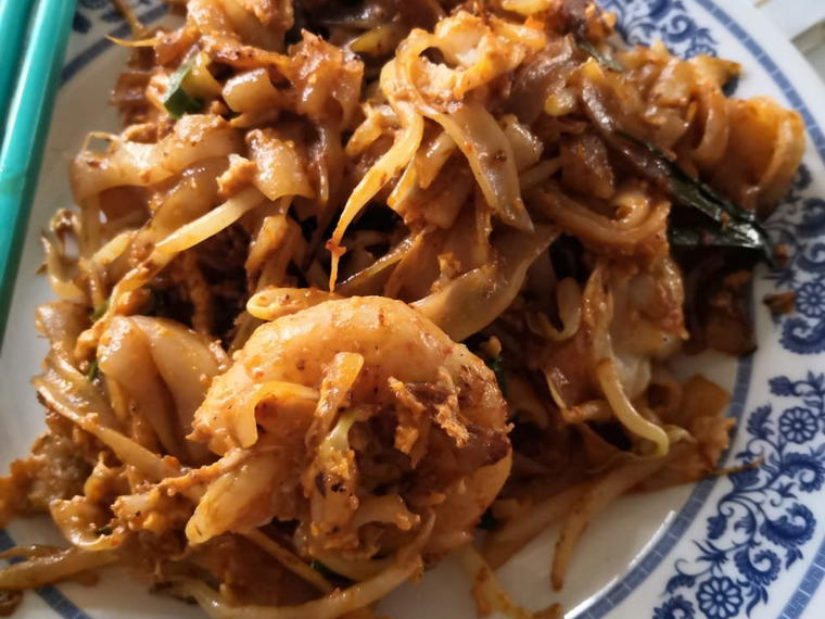 OO White Coffee, Tiger Char Kway Teow, Gow Thew Chik Hainana Chicken Rice, Penang, Malaysia