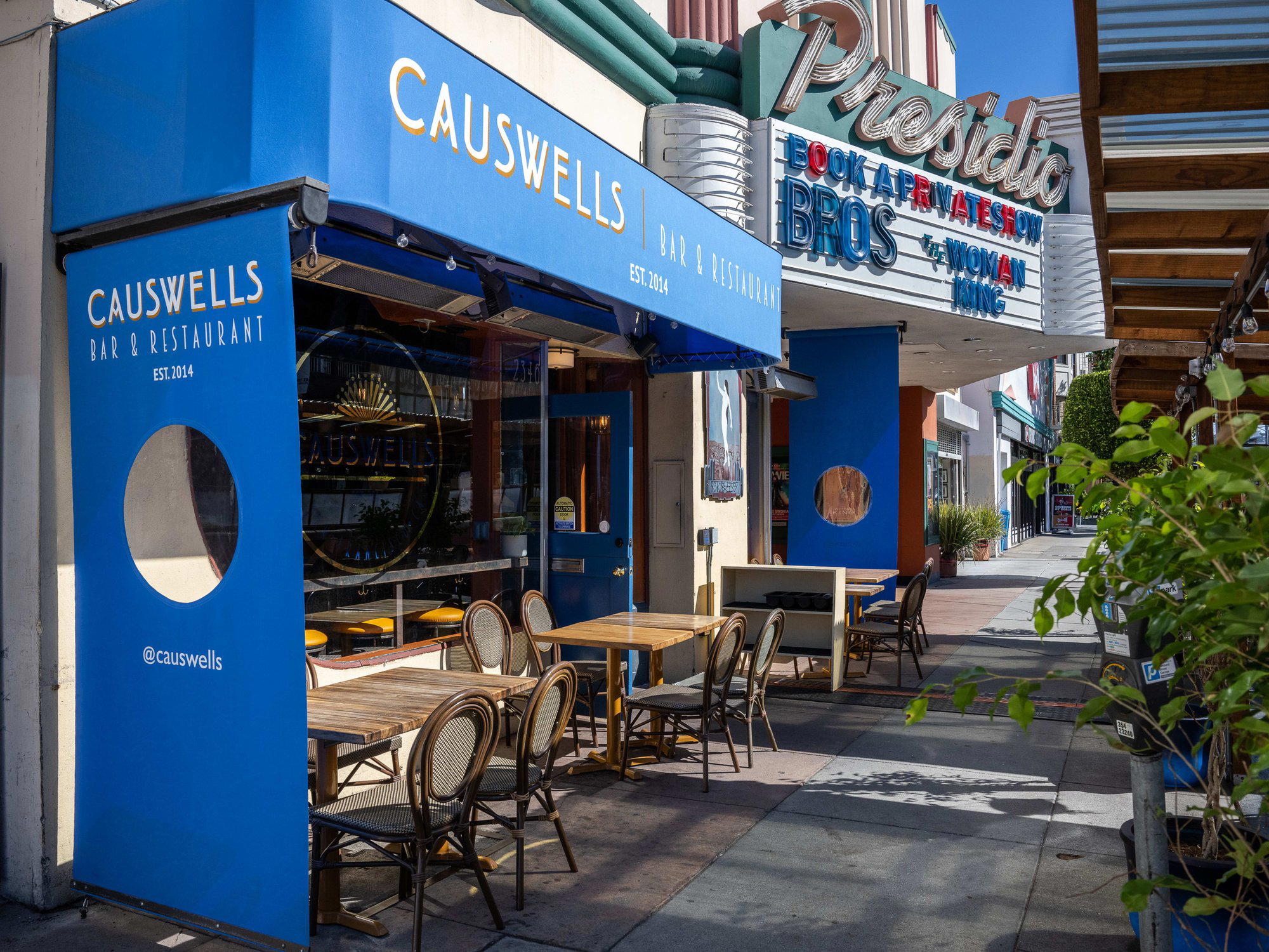 Causwells restaurant in San Francisco, United States