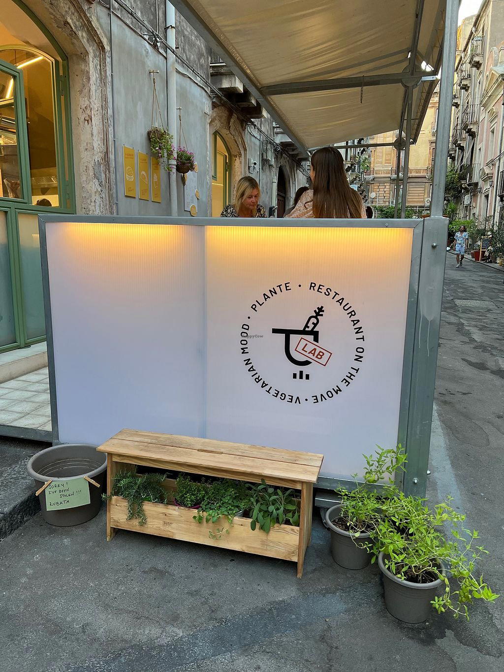 PLANTE Lab restaurant in Catania, Italy