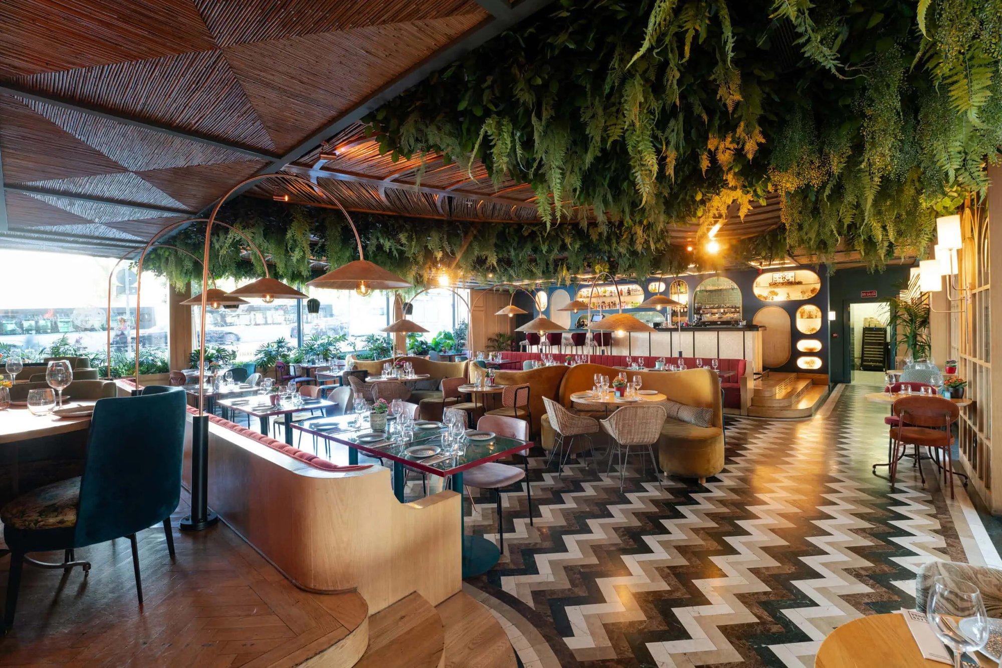 Botania restaurant in Madrid, Spain