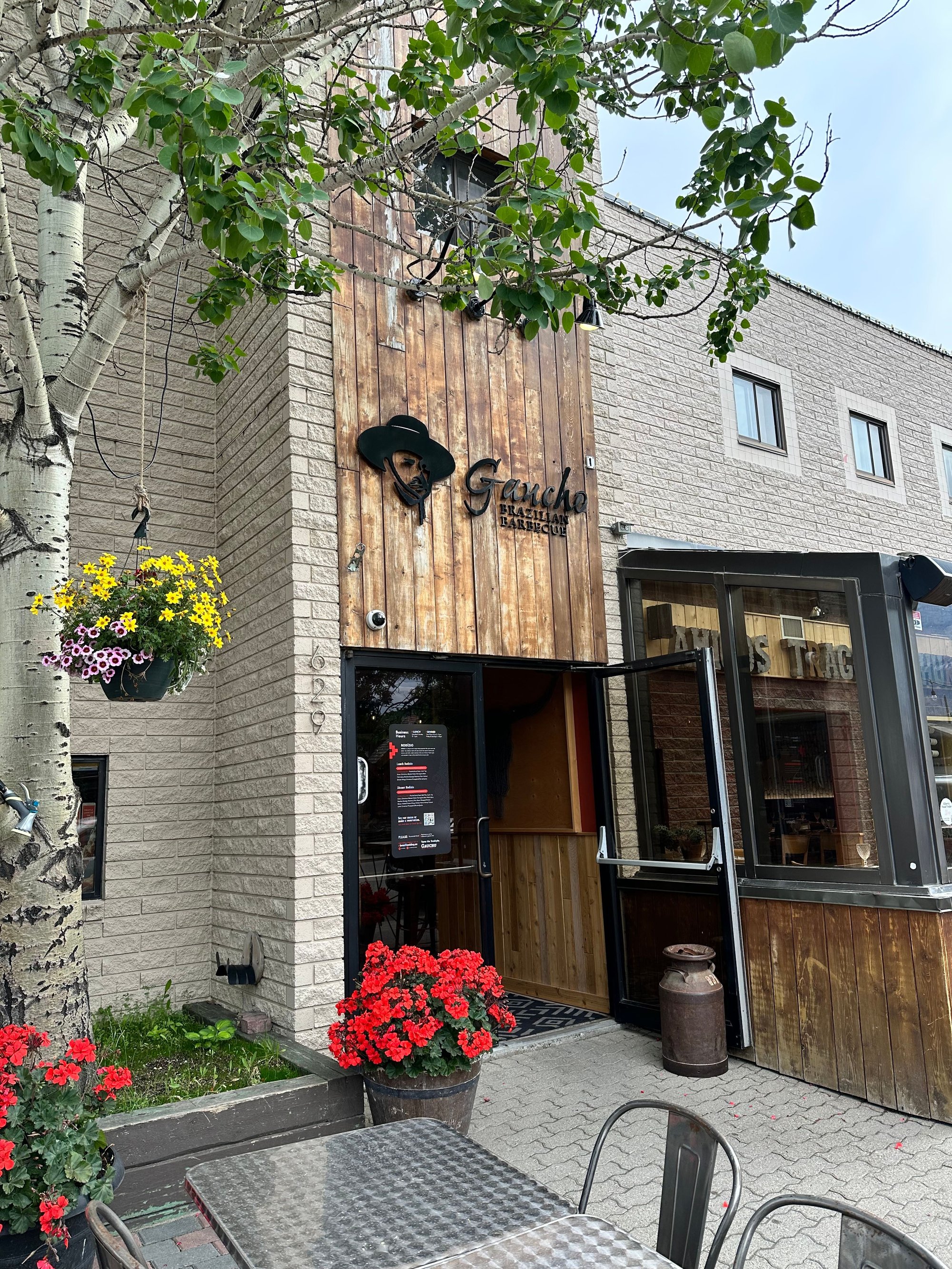 Gaucho Brazilian Barbecue restaurant in Canmore, Canada