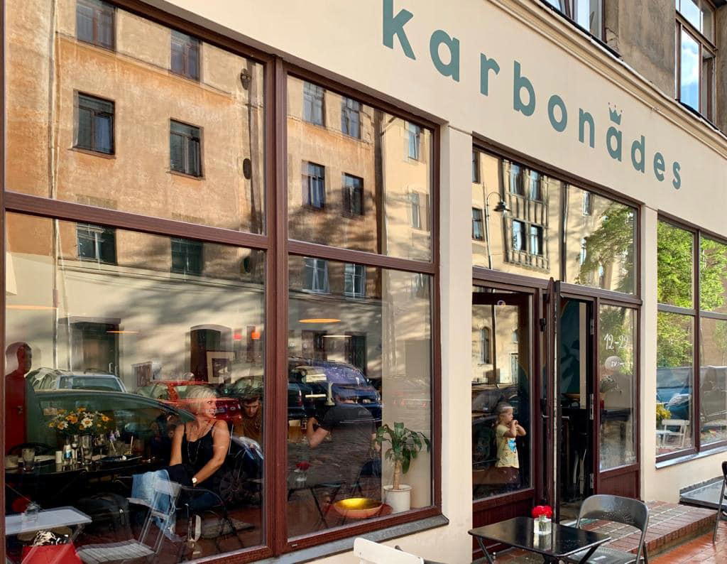 Karbonades restaurant in Riga, Latvia