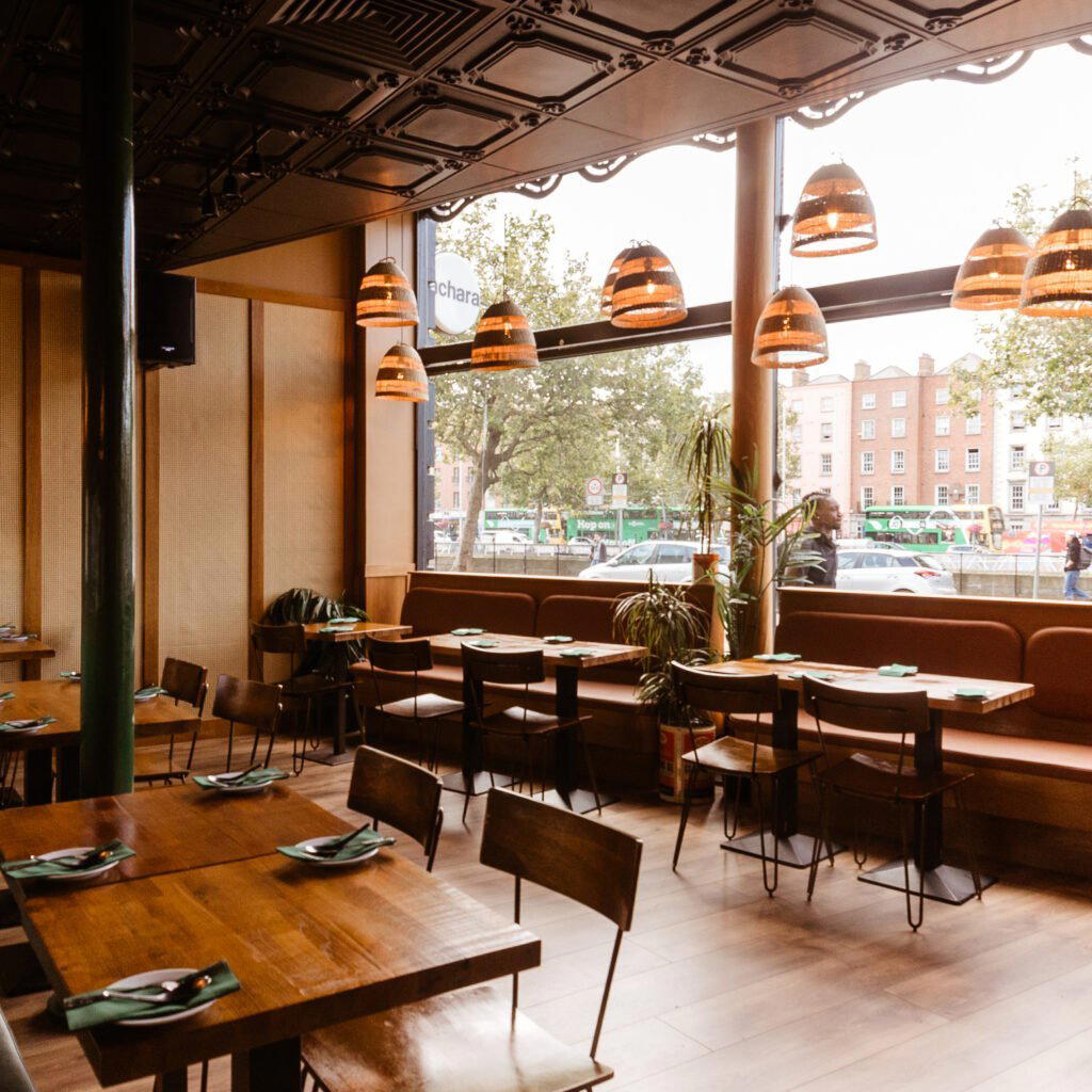 Achara restaurant in Dublin, Ireland