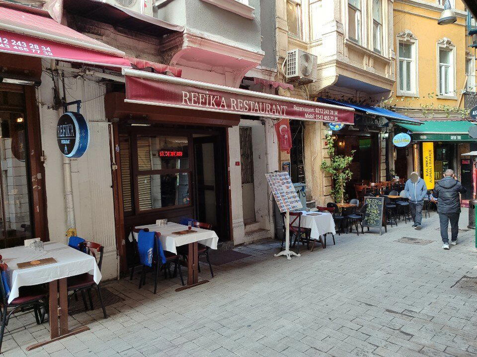 Refik restaurant in Beyoglu, Turkey