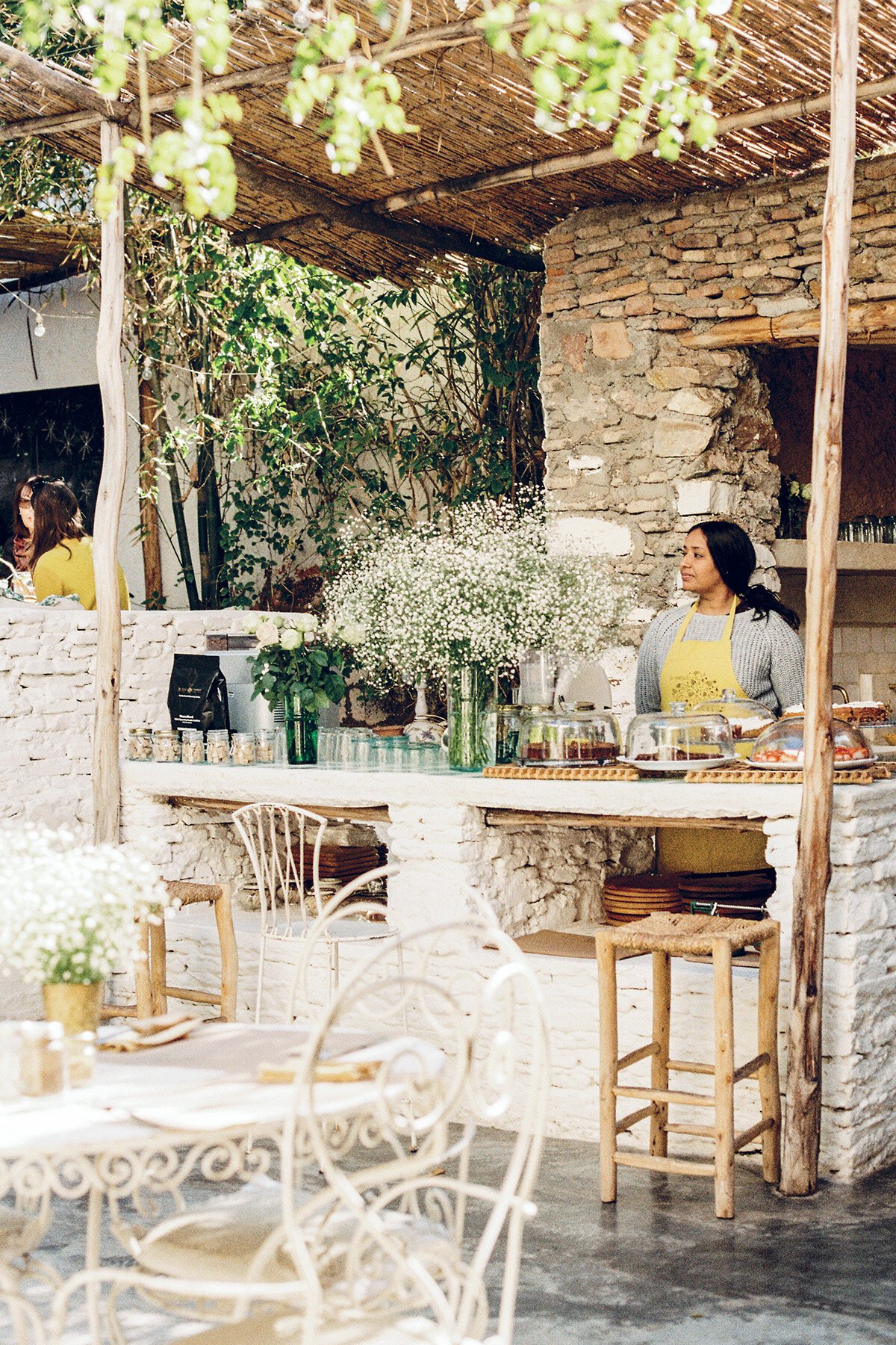 La Famille restaurant in Marrakech, Morocco