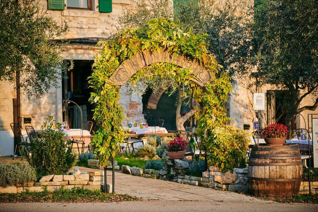 La Parenzana restaurant in Kastel, Croatia