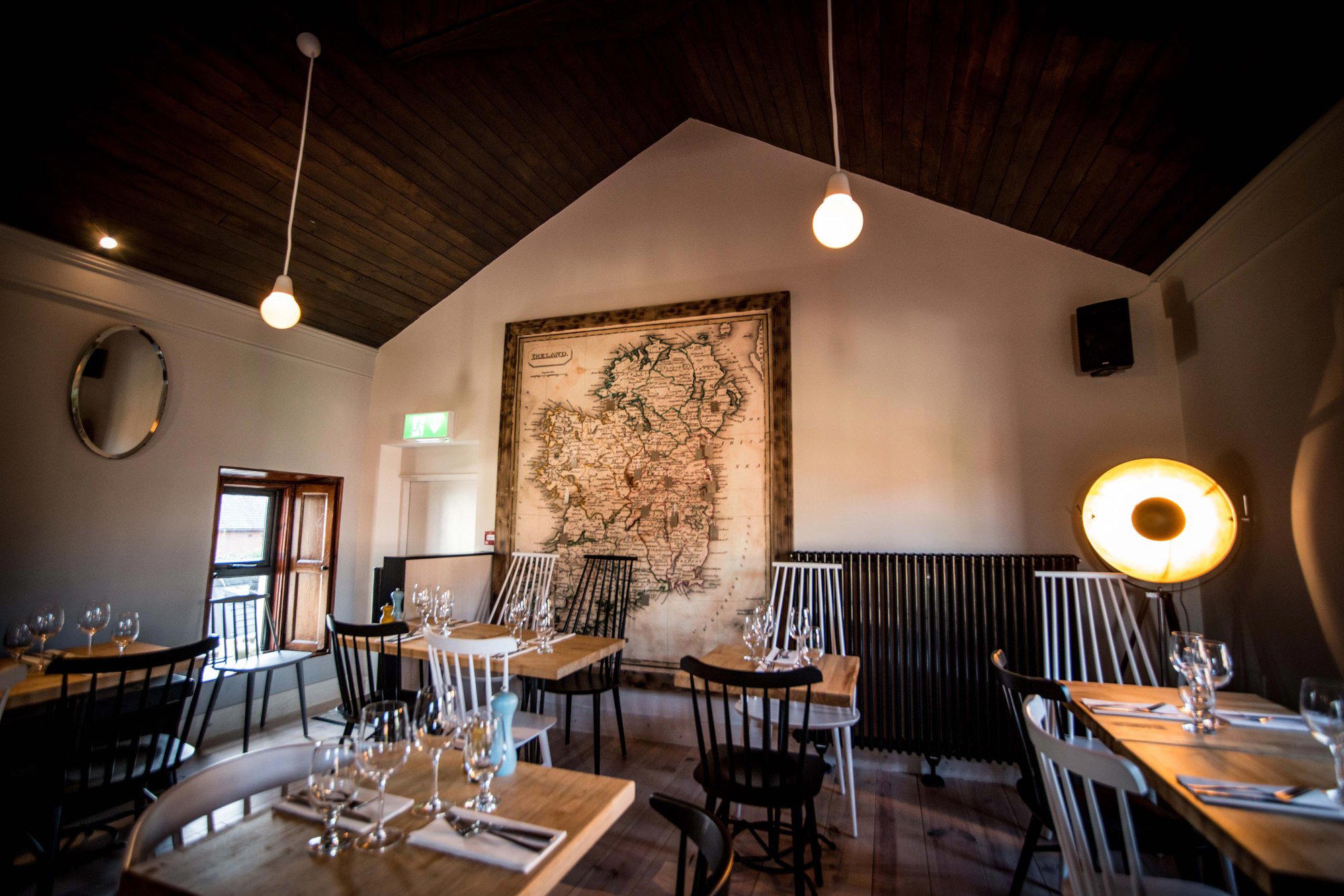 The Washerwoman restaurant in Dublin, Ireland