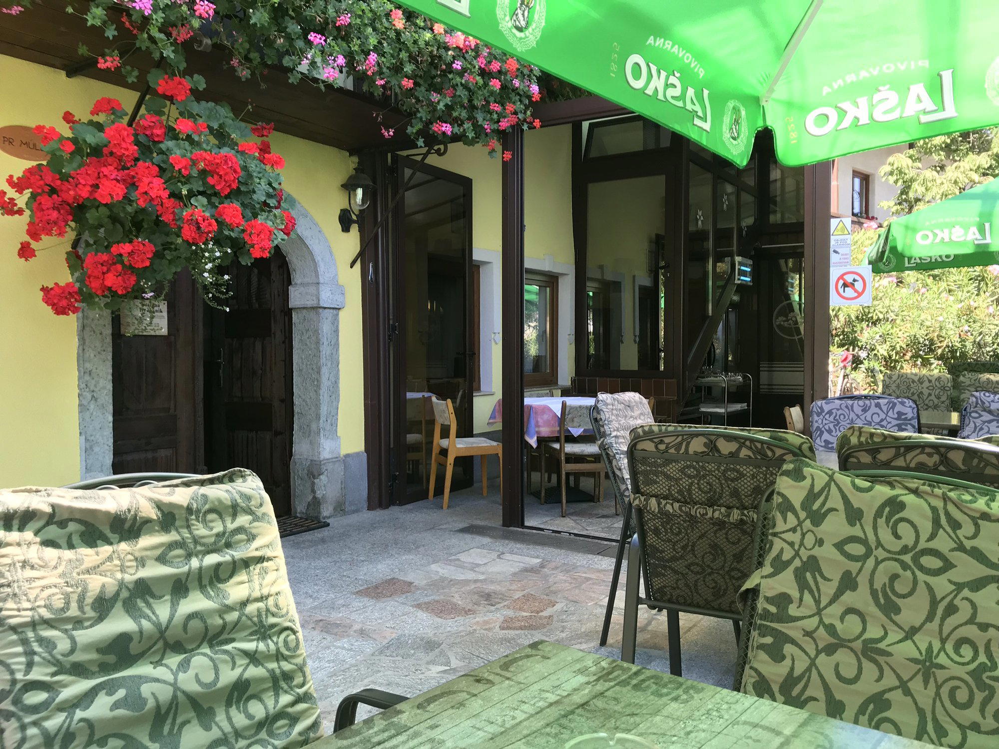 Restavracija 9 restaurant in Zirovnica, Slovenia