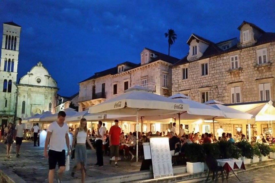 KOGO restaurant in Hvar, Croatia