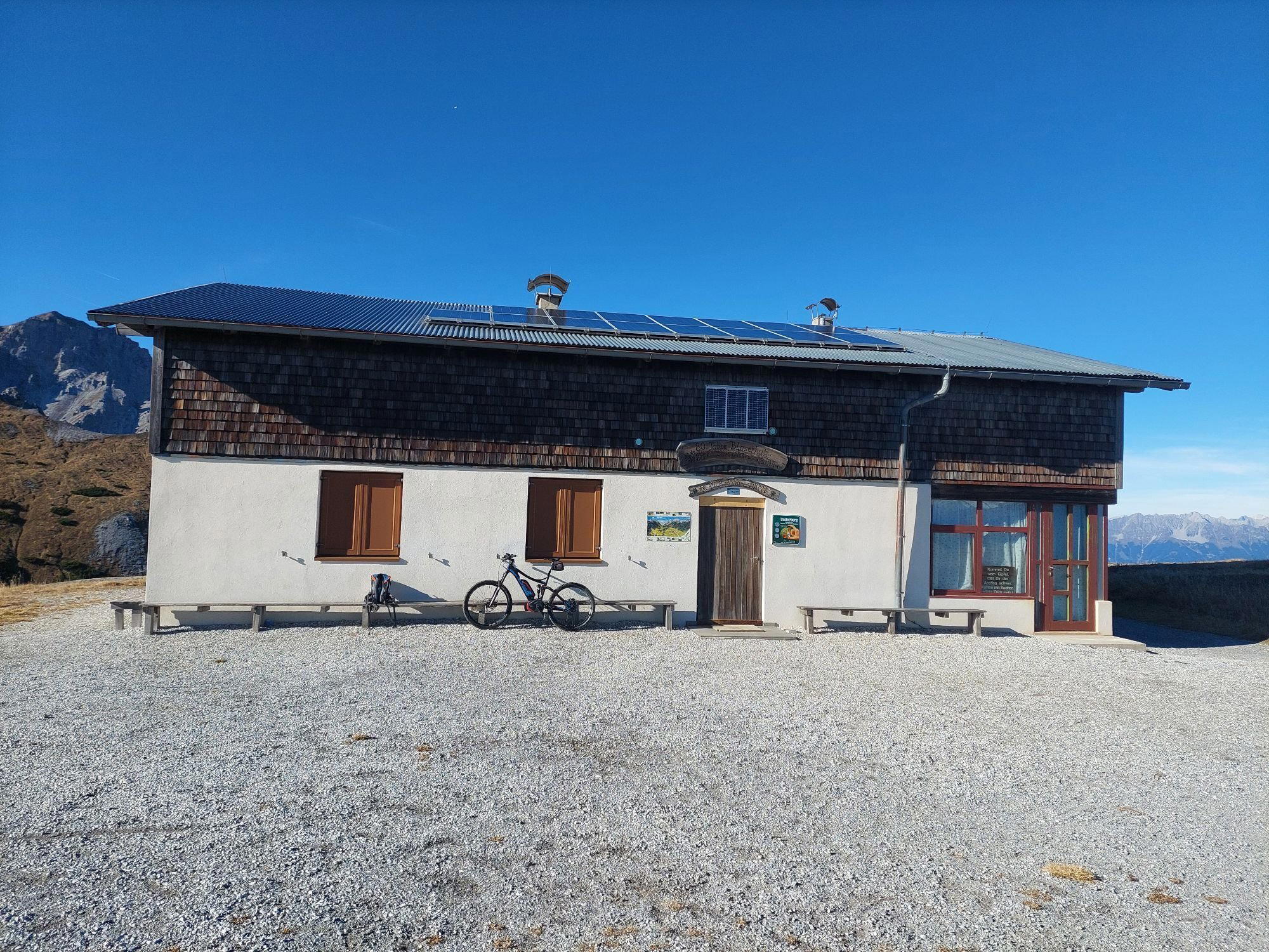 Blaserhütte restaurant in Trins, Austria