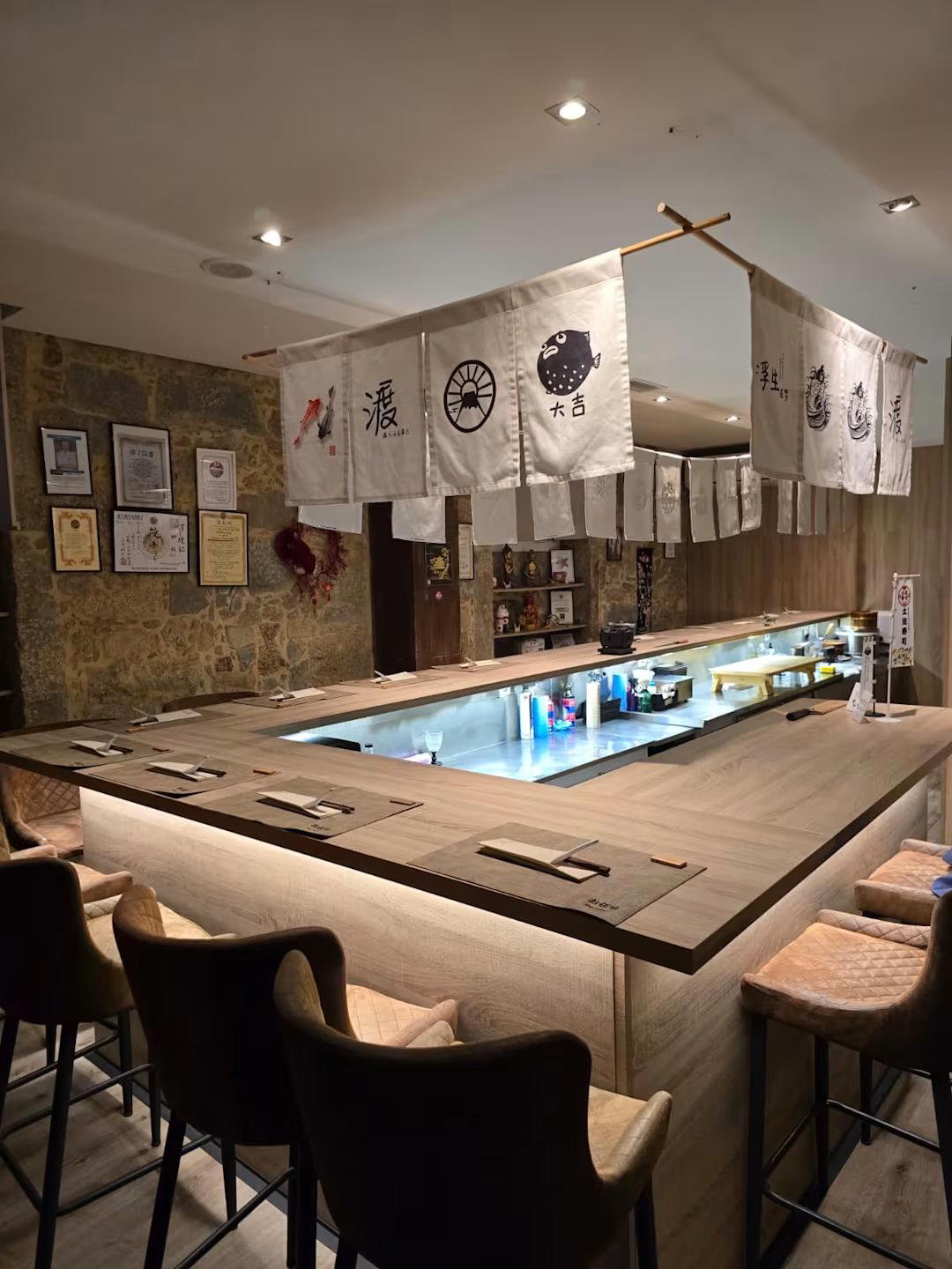 Omakase restaurant in Braga, Portugal