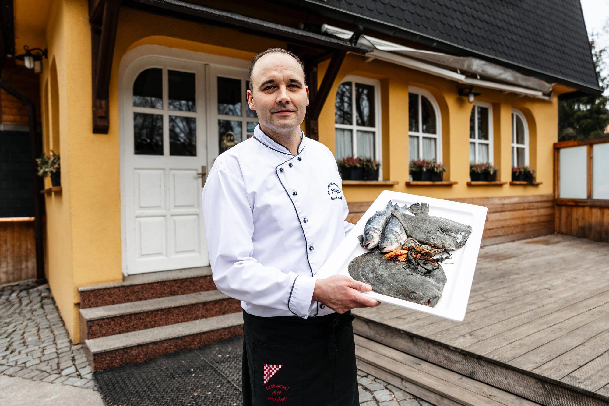 Chorvatský Mlýn restaurant in Prague, Czech Republic