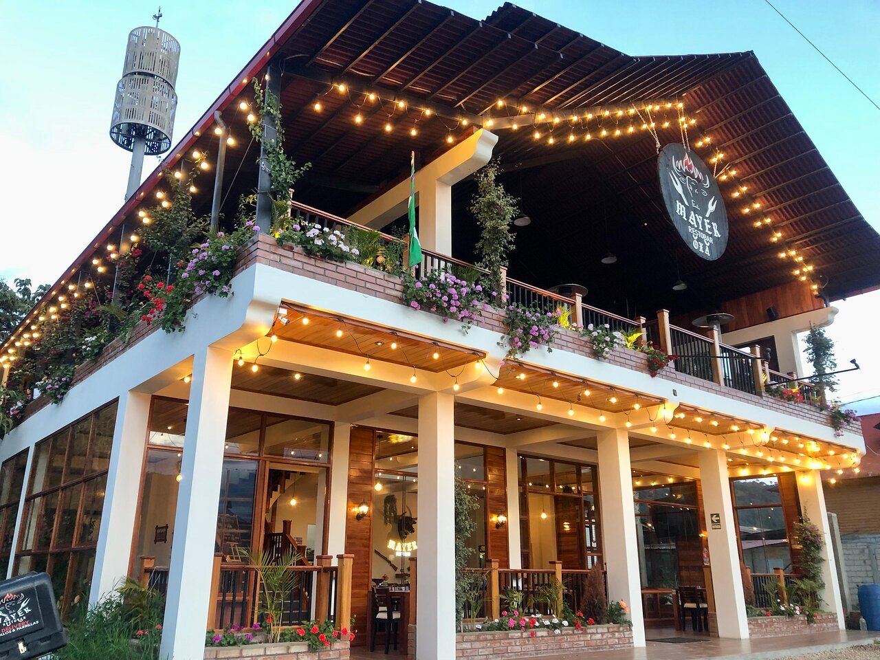 El Rey restaurant in Oxapampa, Peru