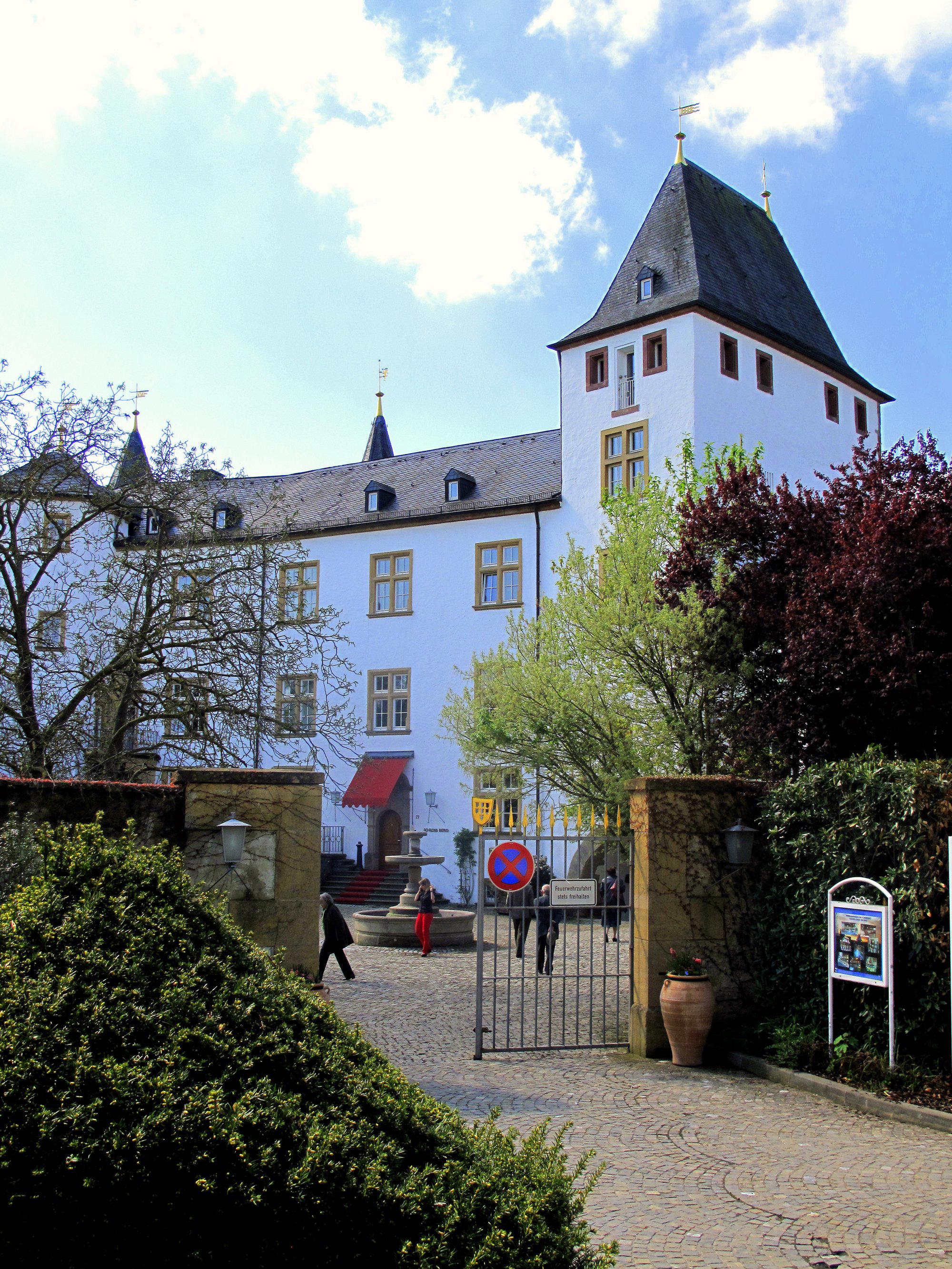Schloss Berg restaurant in Perl-Nennig, Germany