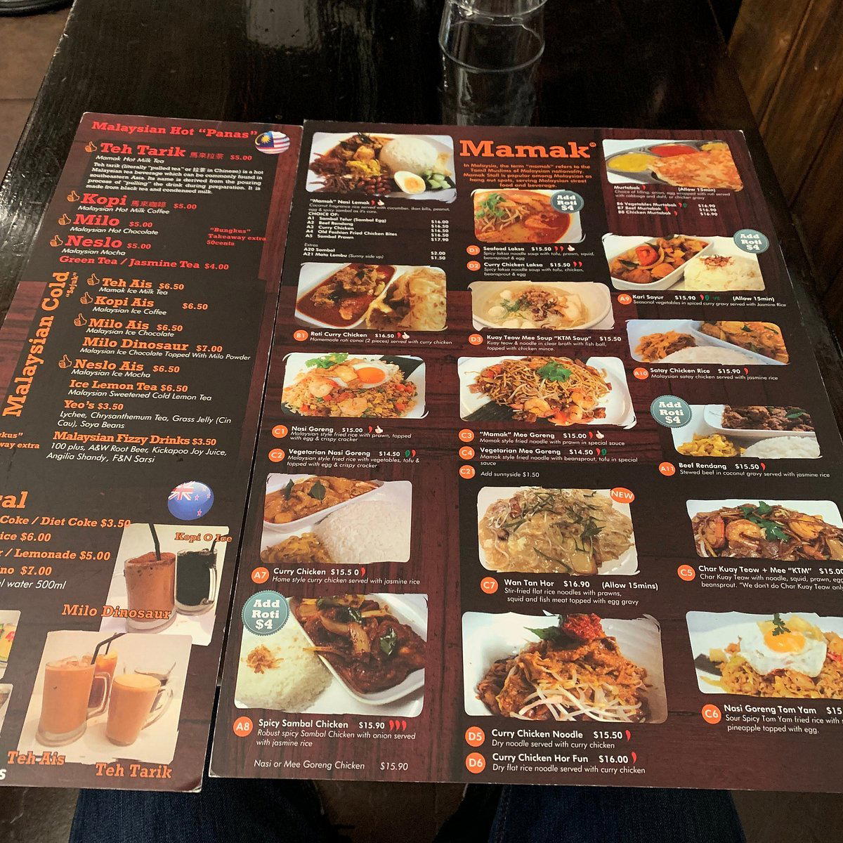 Mamak Malaysian Restaurant restaurant in Auckland