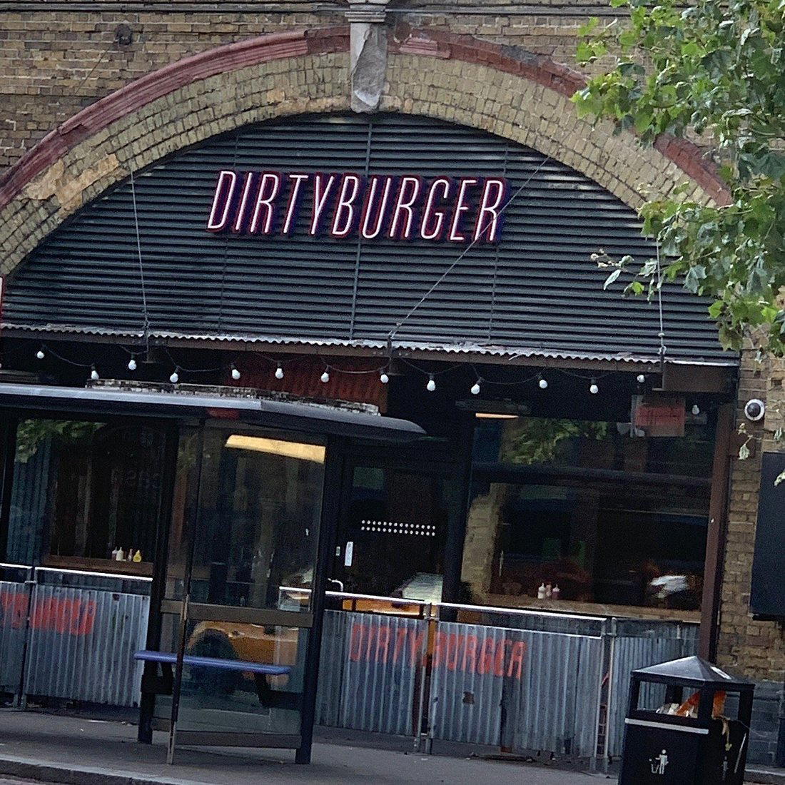 Dirty Burger Shoreditch restaurant in London, United Kingdom