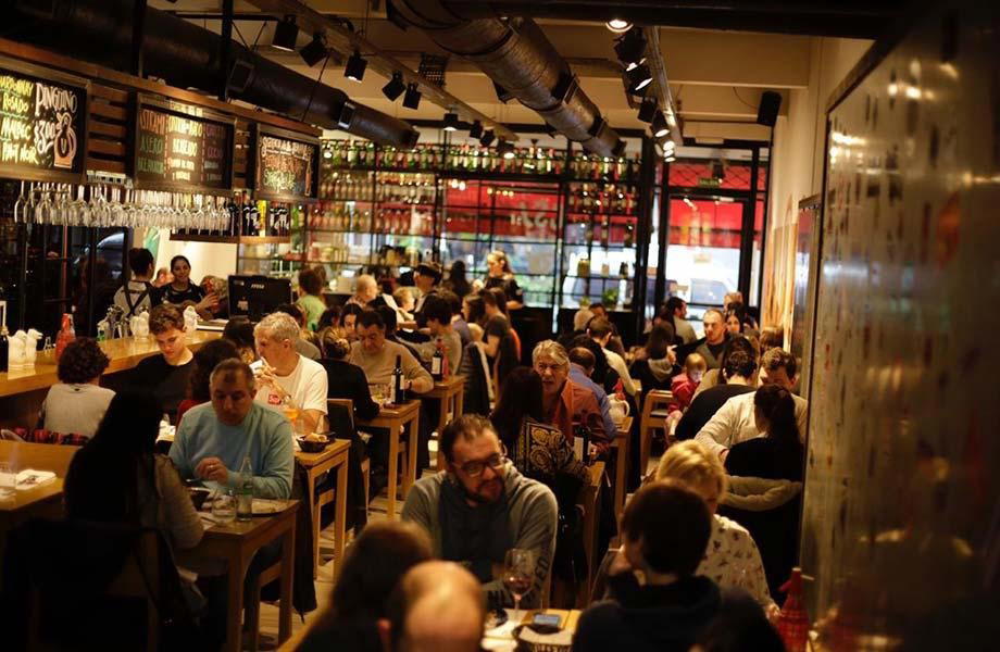 Café San Juan restaurant in Buenos Aires, Argentina
