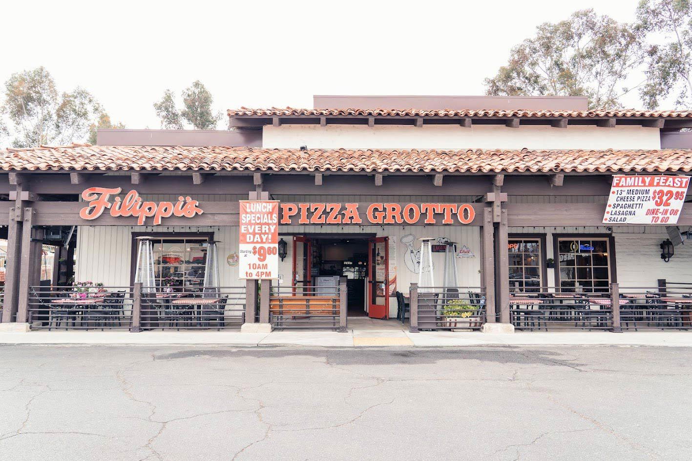 Filippi's Pizza Grotto restaurant in San Diego, United States