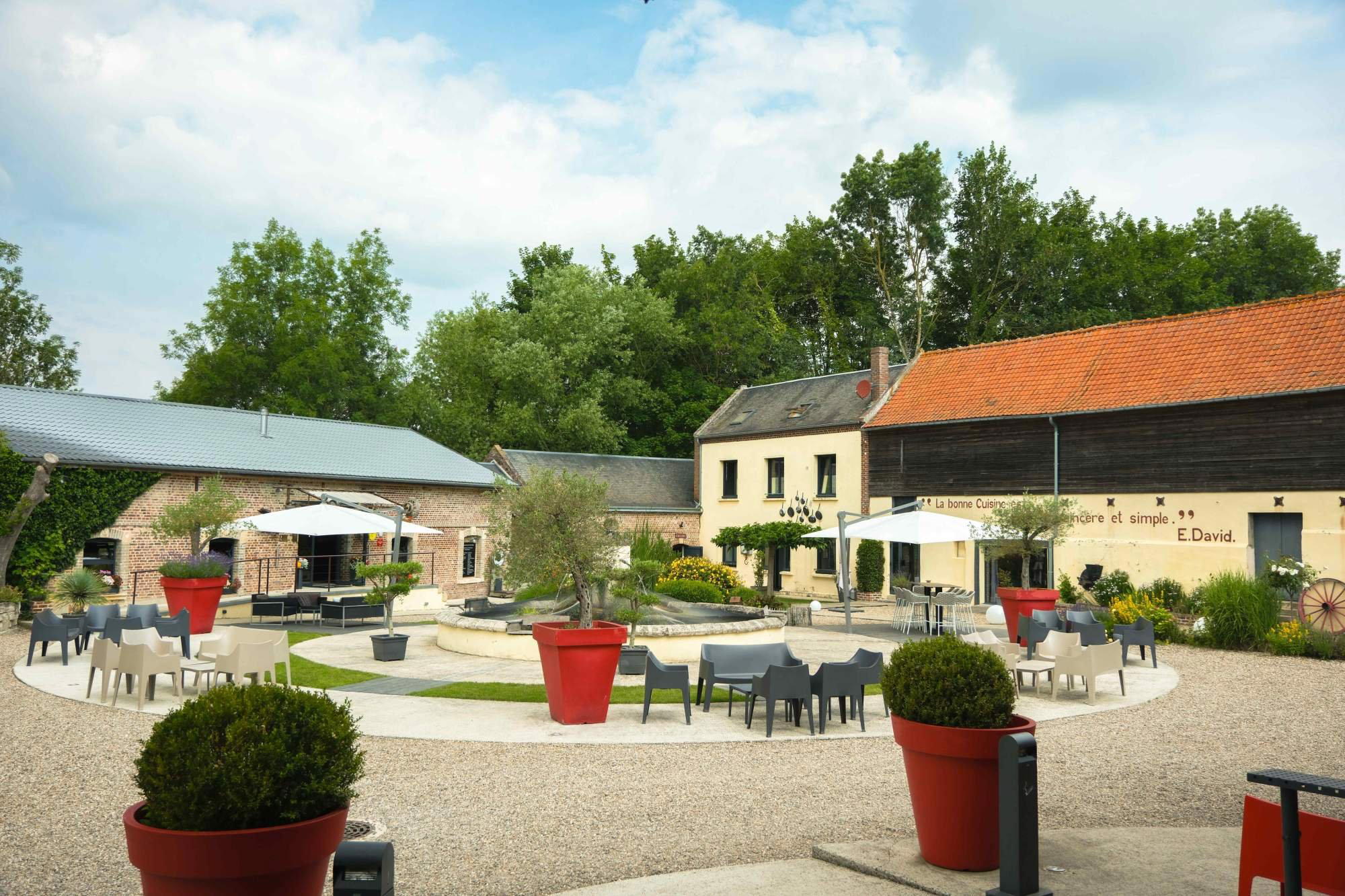 Le Moulin Des Ecrevisses restaurant in Ailly Sur Noye, France