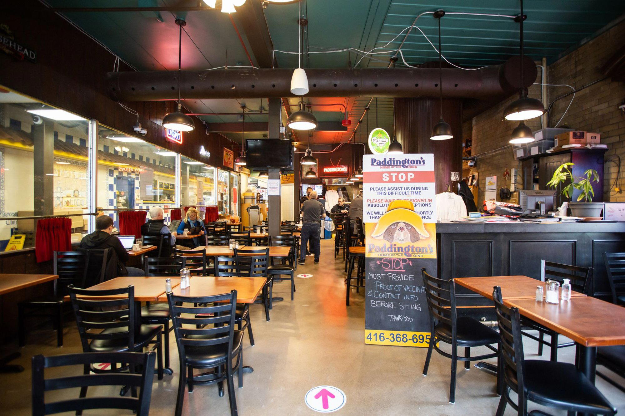 Paddington's Pump restaurant in Toronto, Canada