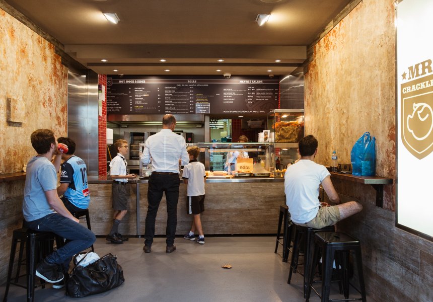 Mr Crackles restaurant in Darlinghurst, Australia