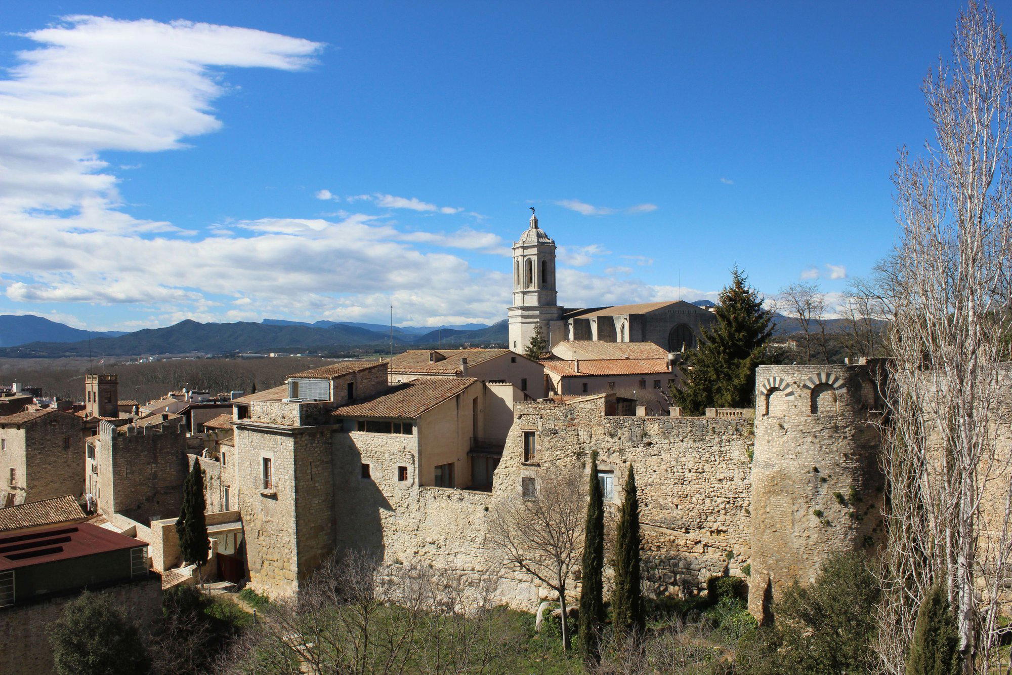 La força vella restaurant in Girona, Spain