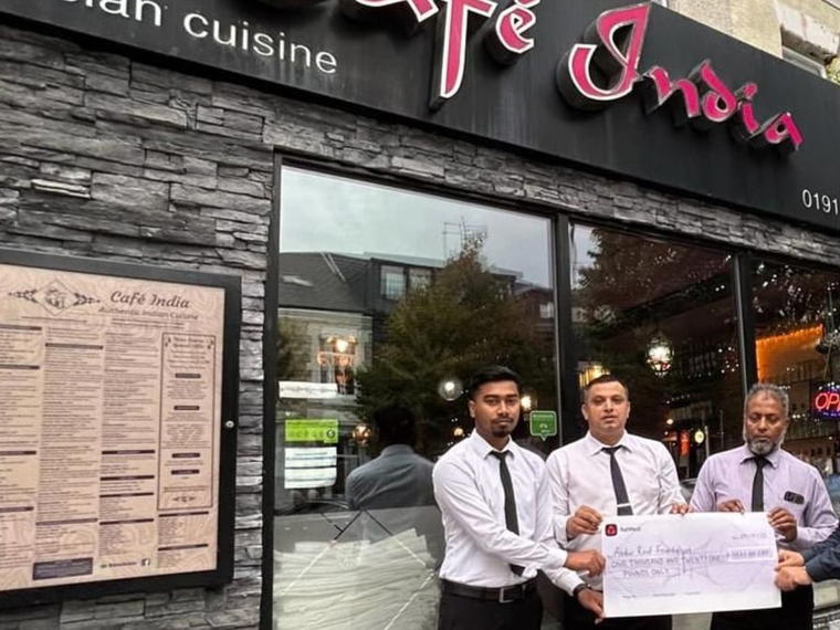 Cafe India South Shields, South Shields, United Kingdom