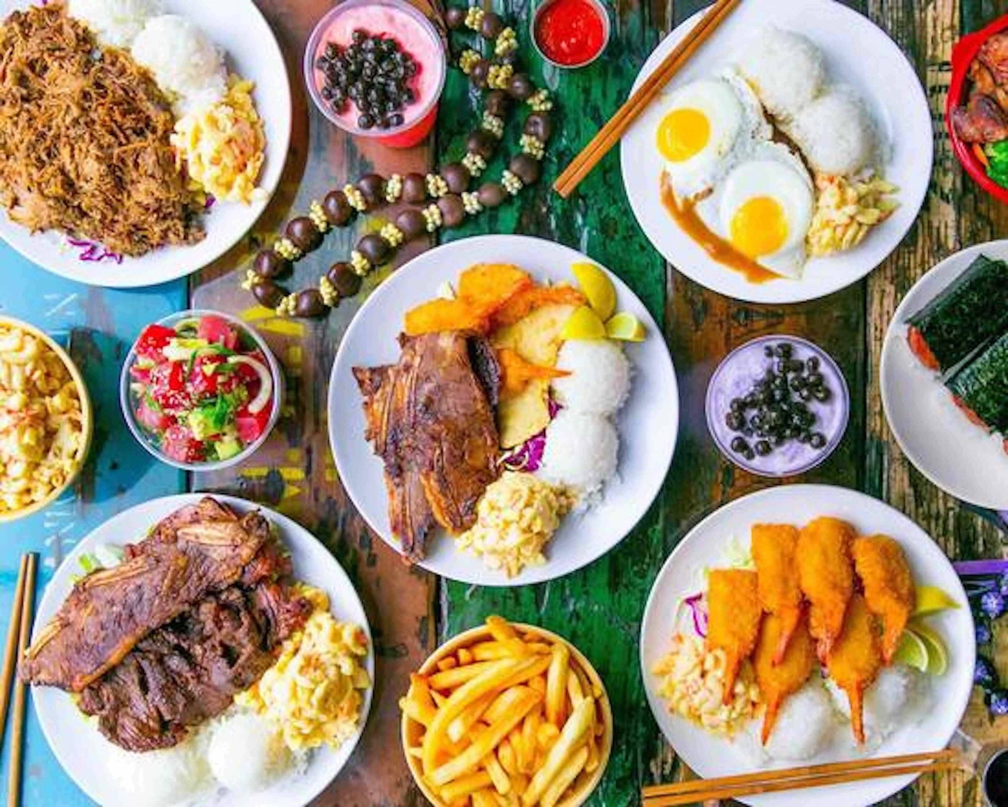 L&L Hawaiian Barbecue restaurant in Urban Honolulu, United States