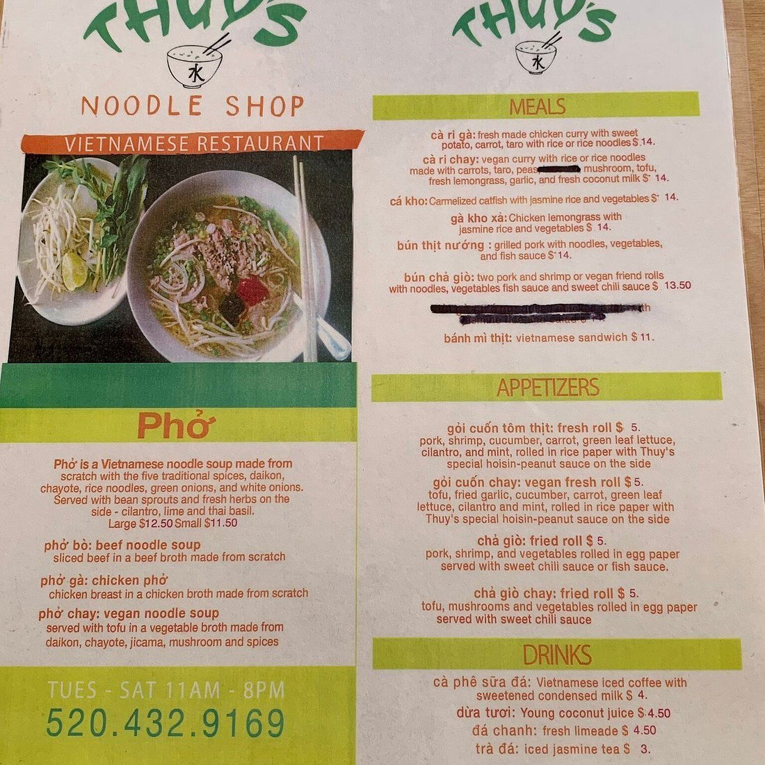 Thuy's Noodle Shop, Restaurant in Bisbee