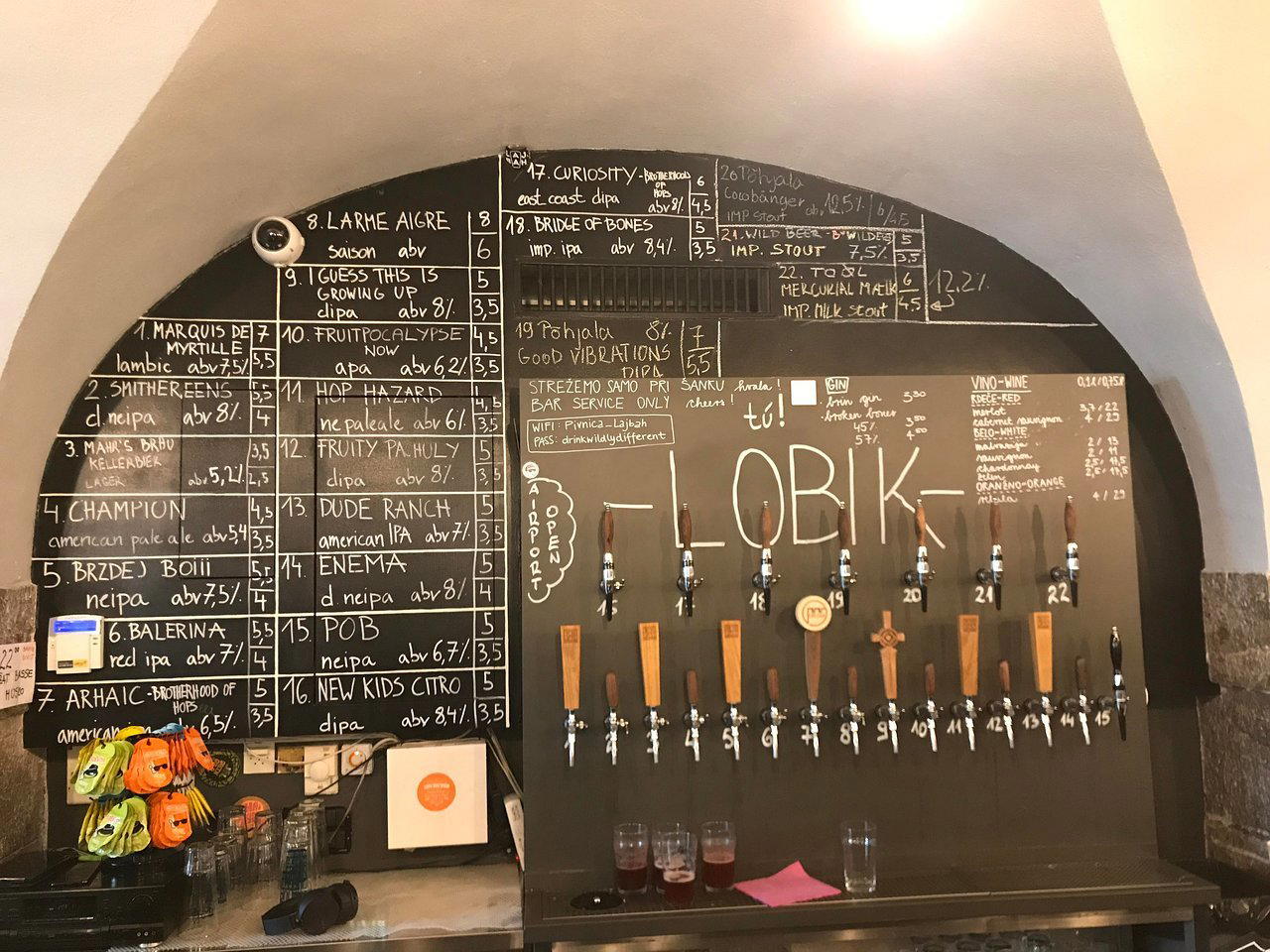 Pub Lajbah restaurant in Ljubljana, Slovenia