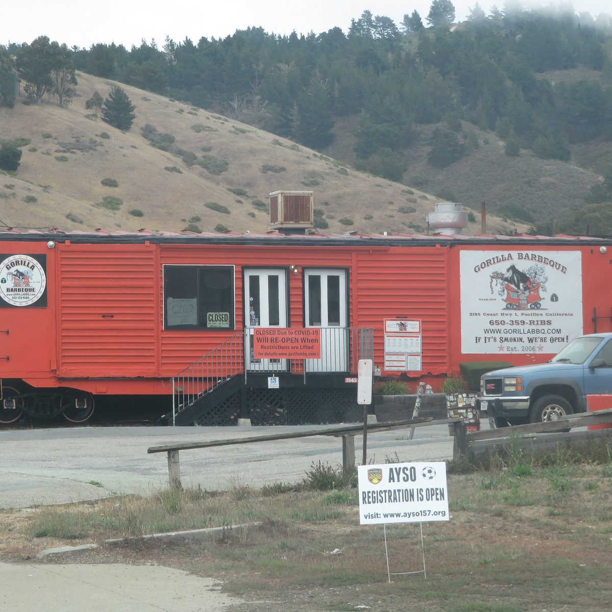 Gorilla Barbeque, Pacifica, United States