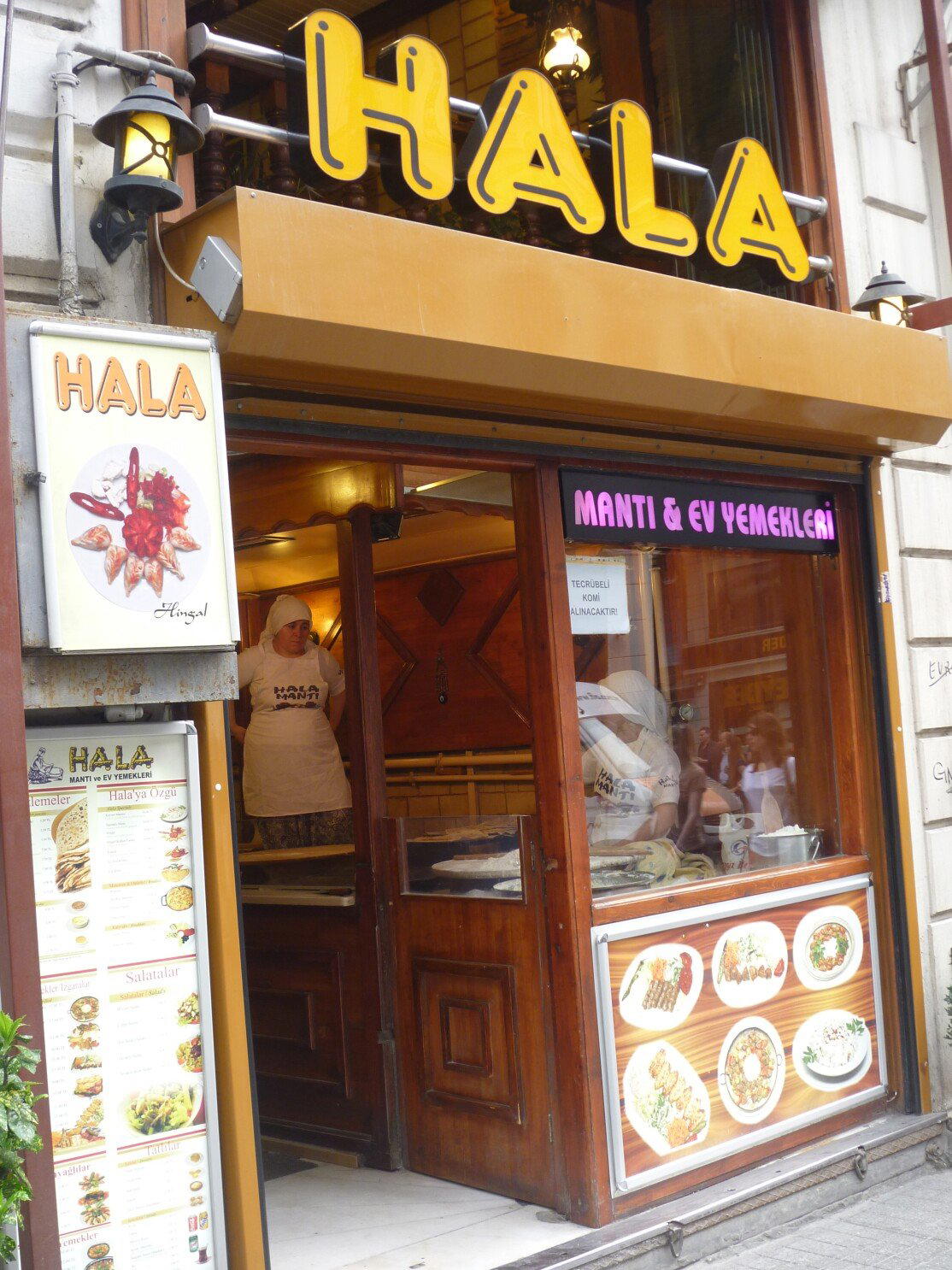 Hala restaurant in Istanbul, Turkey