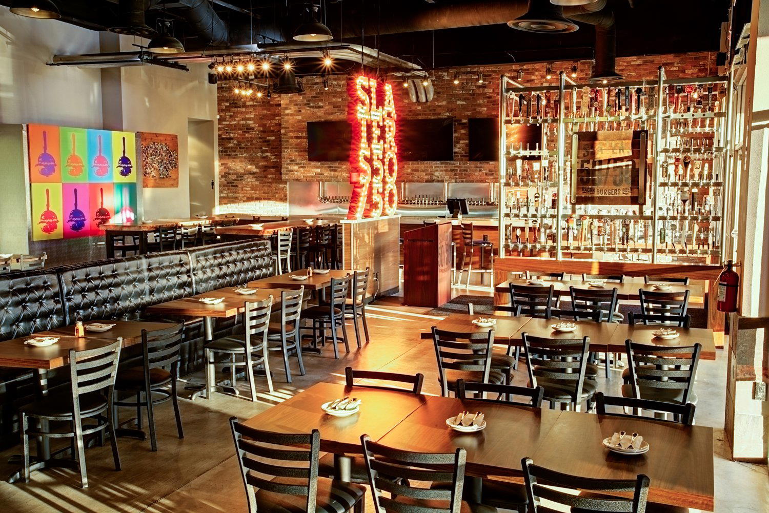Slater's 50/50 restaurant in Las Vegas, United States