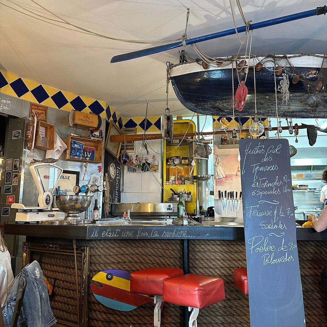 La Boîte à Sardine restaurant in Marseille, France