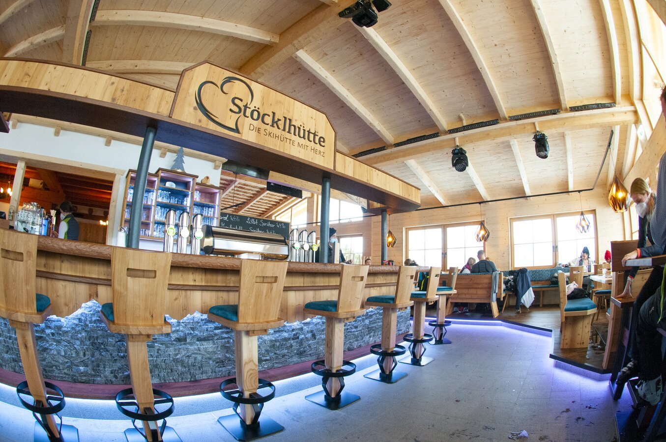 Stöcklhütte restaurant in Haus, Austria