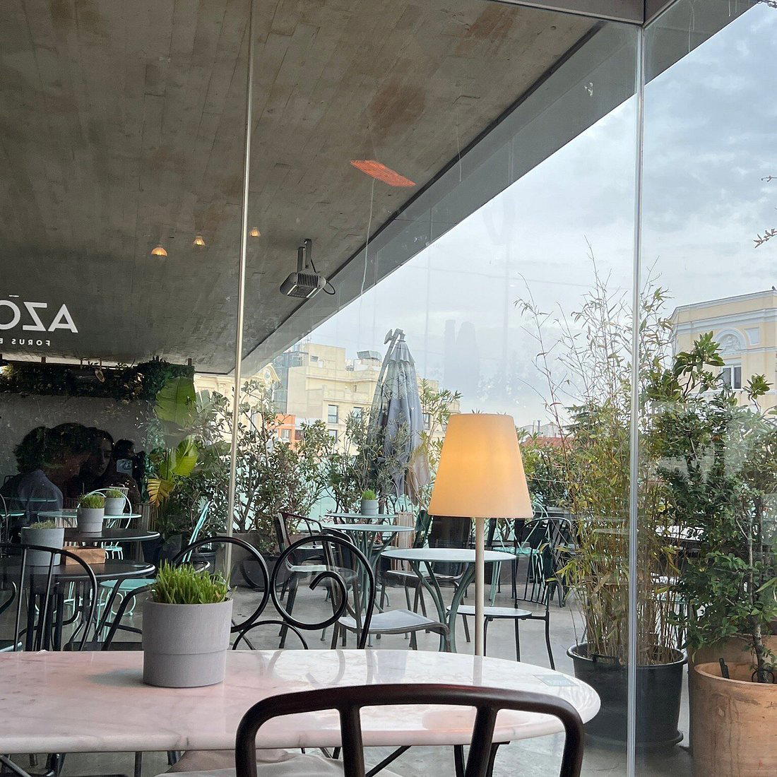 Azotea Forus Barceló restaurant in Madrid, Spain