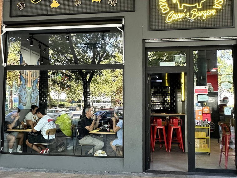 Cesar's burgers, Madrid, Spain