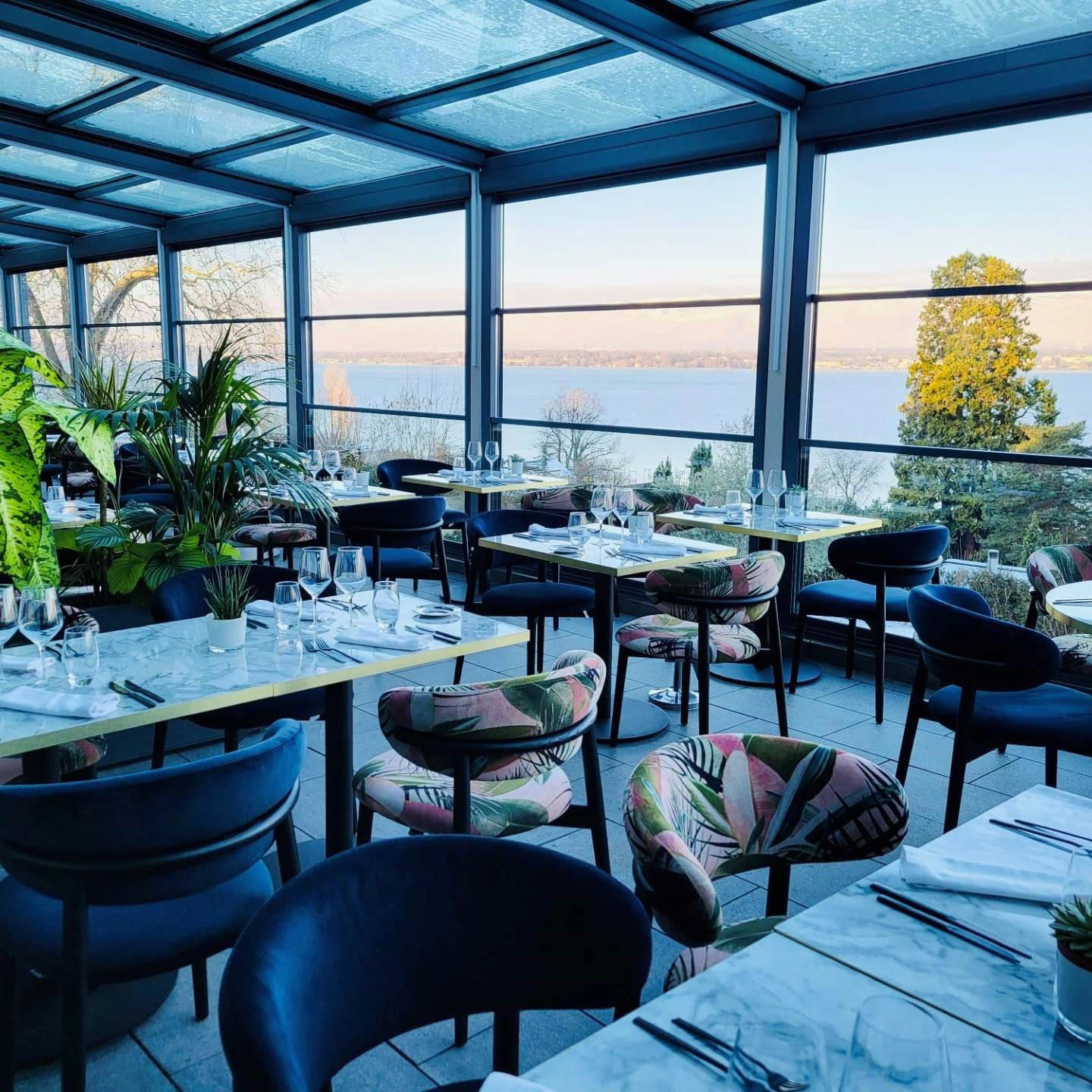 Le Floris restaurant in Anieres